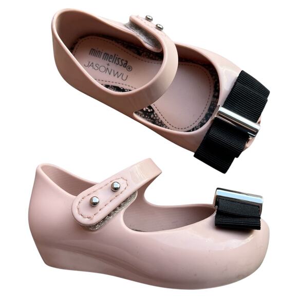 Mini Melissa x Jason Wu Ultragirl Mary-Jane Flats Baby Sz 5 - Picture 3 of 5